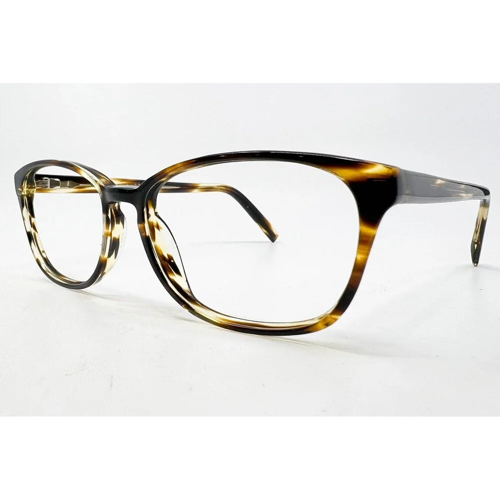 Warby Parker Clemens Eyeglasses Women Brown Tortoise M-256 54-16-142
